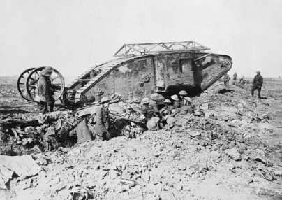 British_tank_Somme_25_September_1916