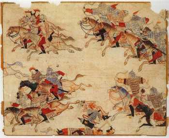 mongol lovasok