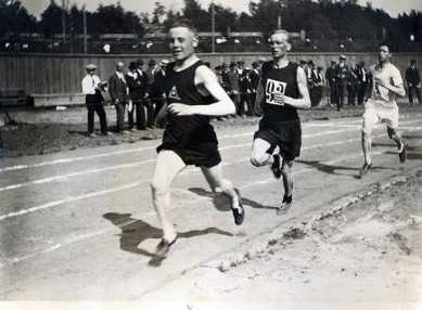 Paavo Nurmi az 1920-as olimpián