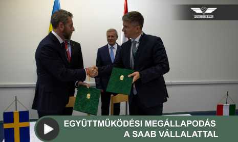 Együttműködési megállapodás a Saab vállalattal