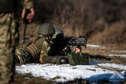 1 Lövészzászlóalj lövészeti kiképzések Carl Gustaf lövészet (3)