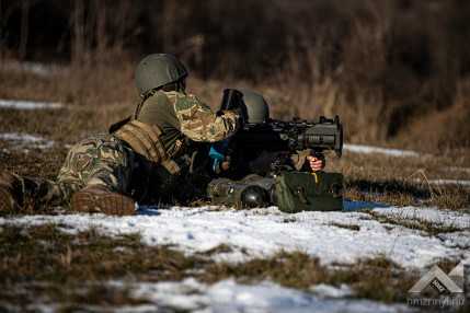 1 Lövészzászlóalj lövészeti kiképzések Carl Gustaf lövészet (4)