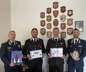 1. Koch őrnagy és Tóth törzszászlós egyeztetésen vesz részt a Carabinieri parancsnokságon