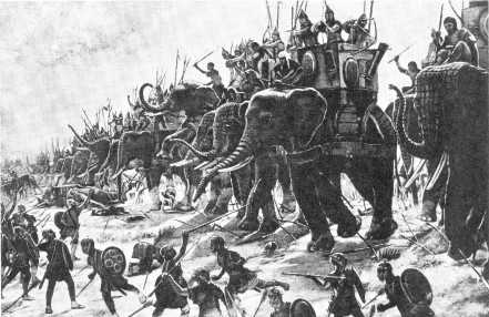 5 A karthagóiak elefántokkal érkeztek Európába